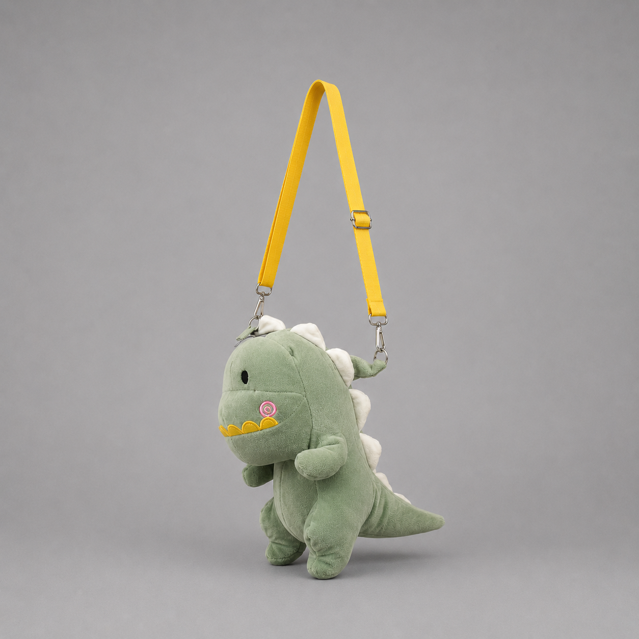 Dino Plush Crossbody Bag
