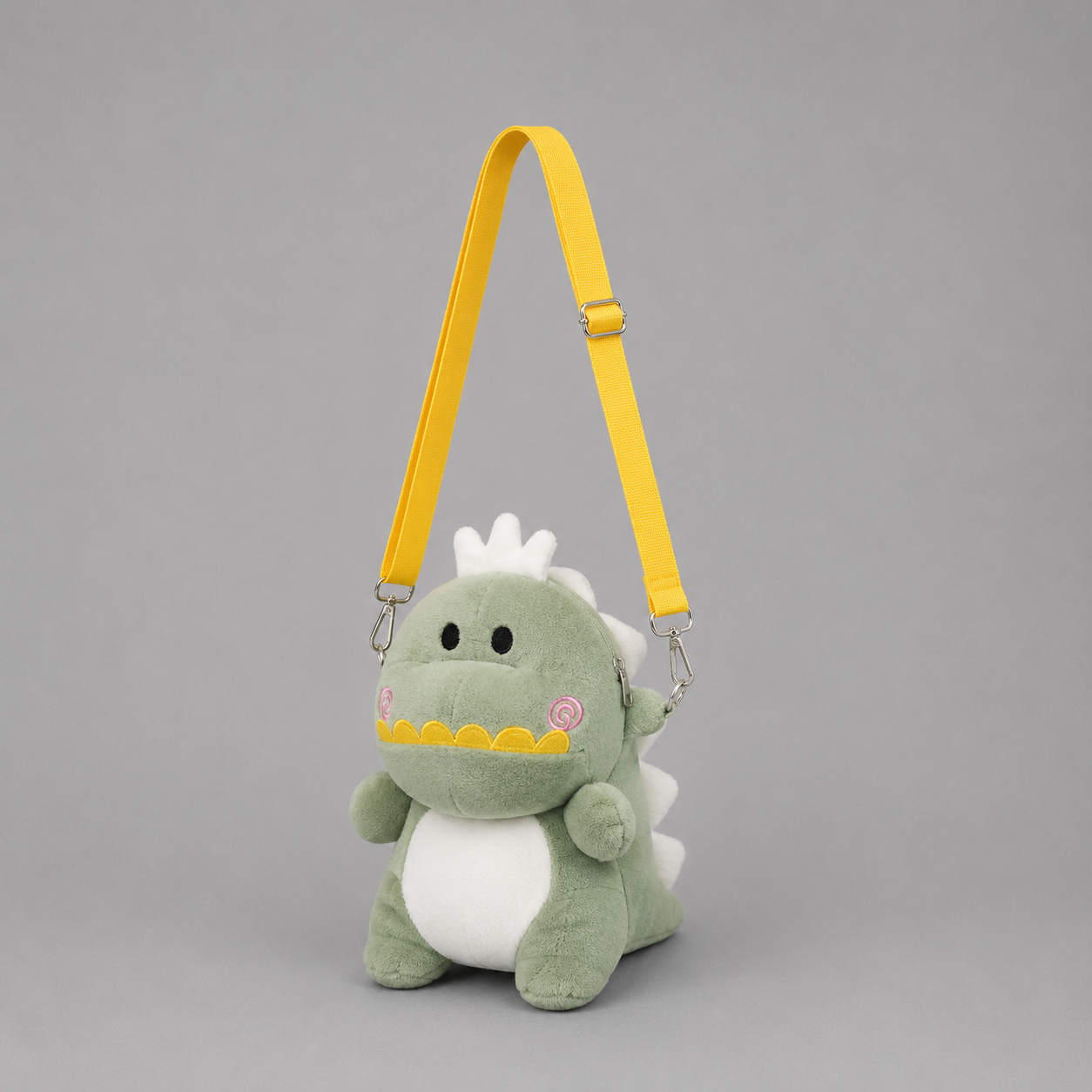 Dino Plush Crossbody Bag
