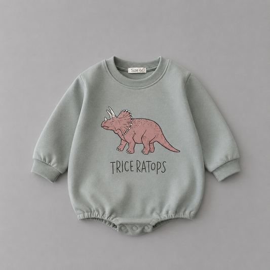 Little Dino Bubble Romper