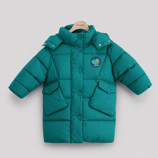 Dino Puffer Coat