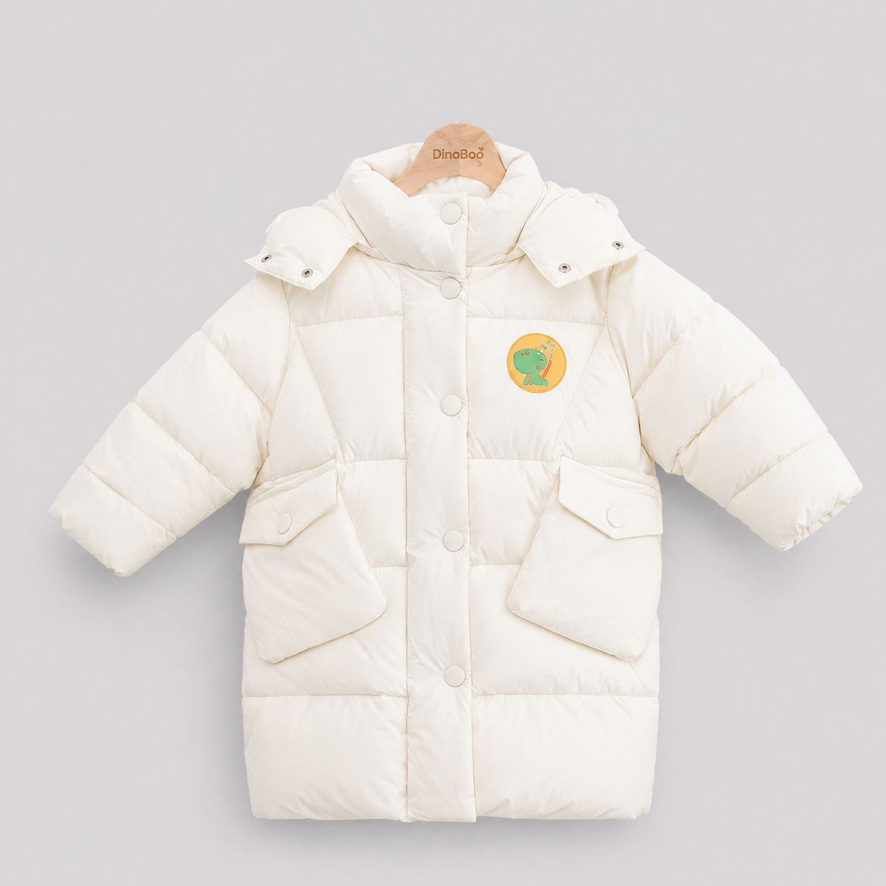 Dino Puffer Coat