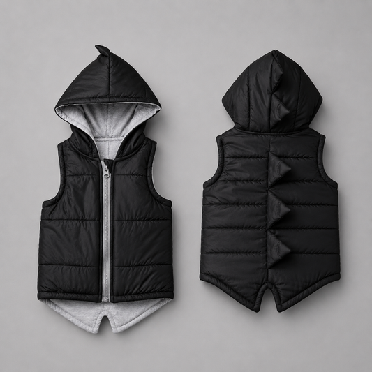Kids Dinosaur Vest Jacket