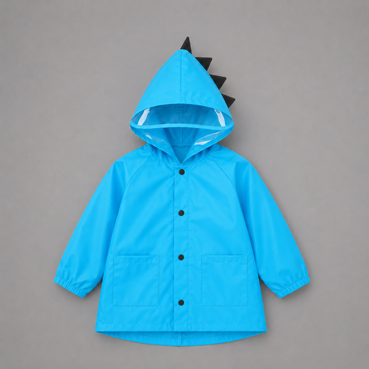 Cartoon dinosaur raincoats for children