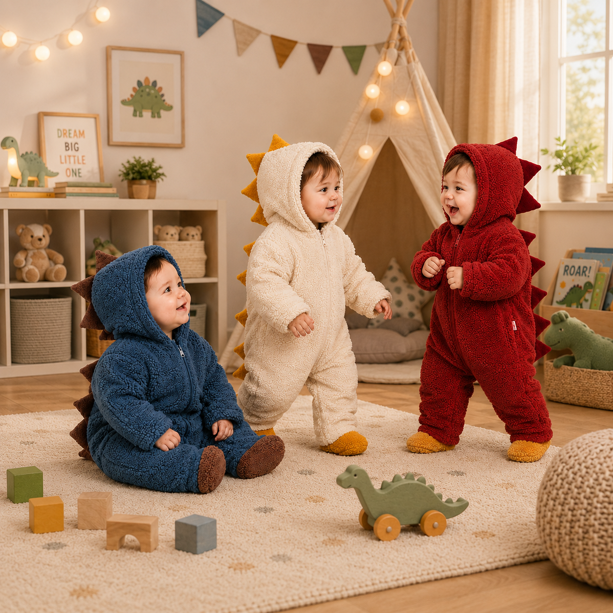 Little Dino Cozy Suit