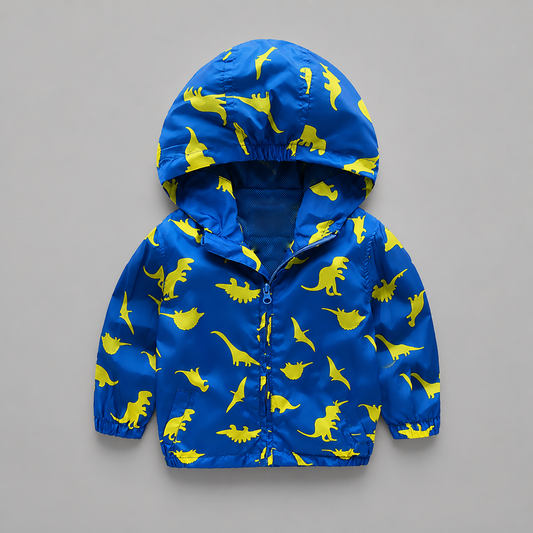 Children's cartoon dinosaur jacket