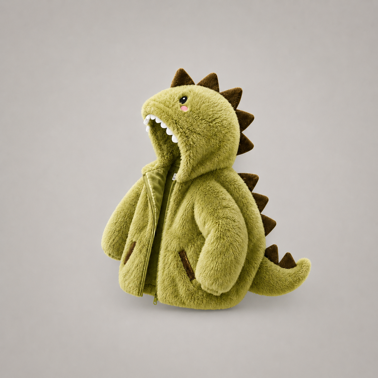 Fuzzy Dino Jacket