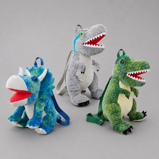 Dinosaur Backpack Cartoon Children Simulation